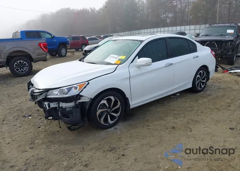 2016 Honda Accord Ex-L from USA, damaged, VIN 1HGCR2F8XGA111446